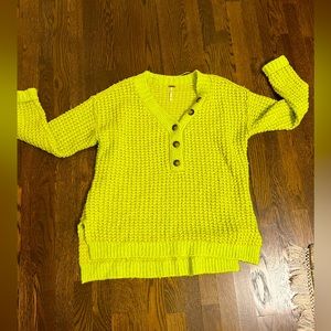 Free People Whistle Thermal Henley